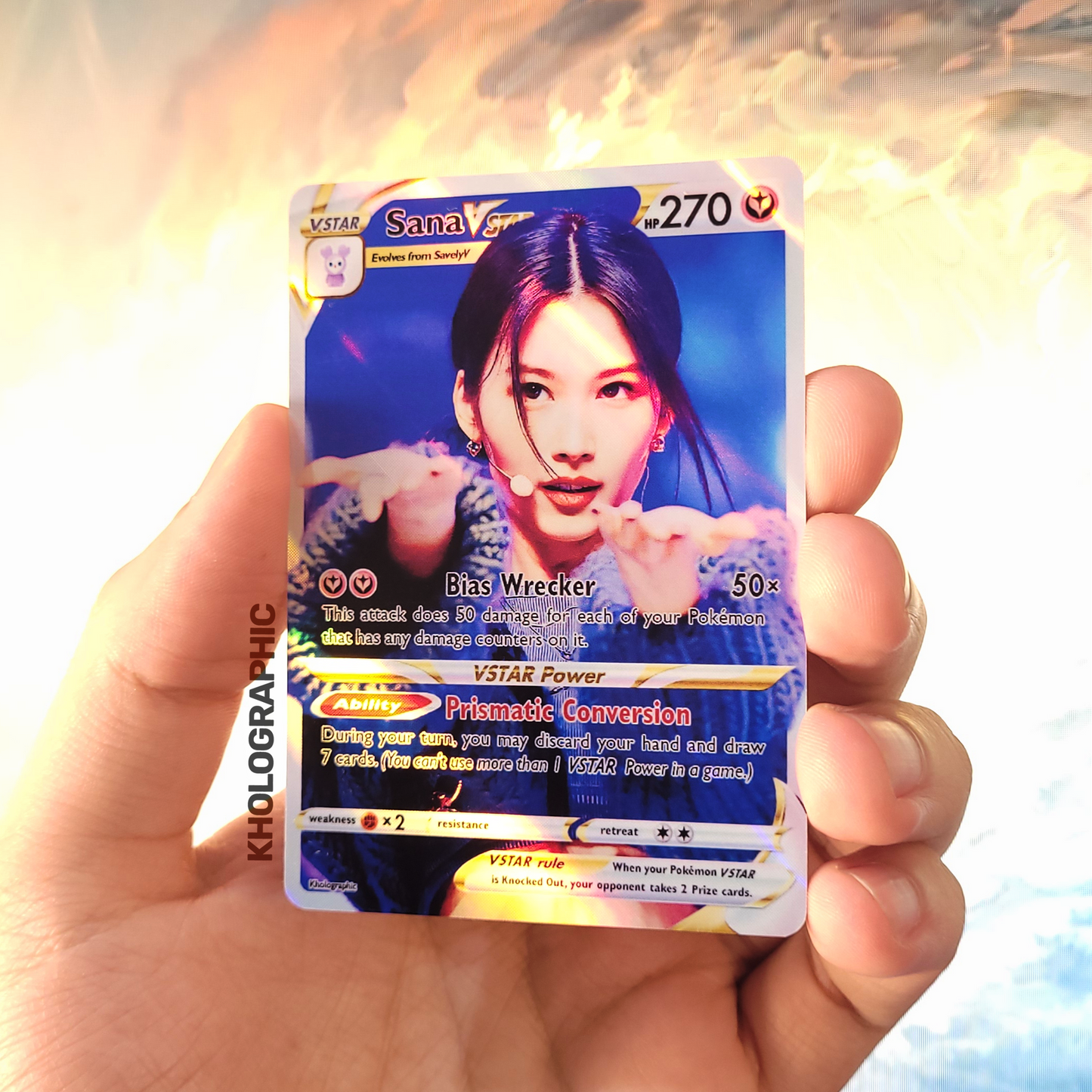 Twice VSTAR Holographic Cards