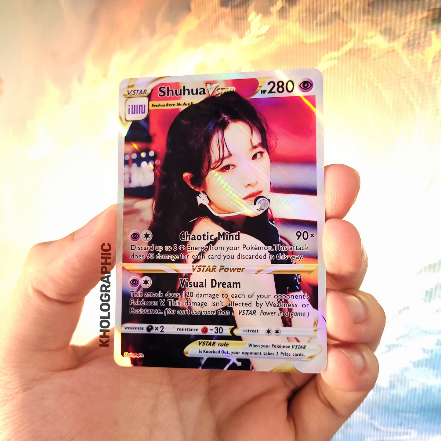 (G)I-dle VSTAR Holographic Cards