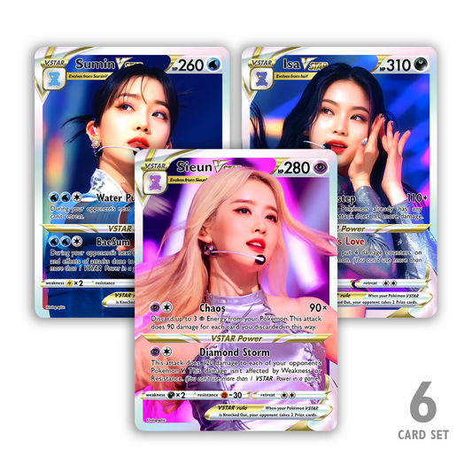 StayC VSTAR Holographic Cards