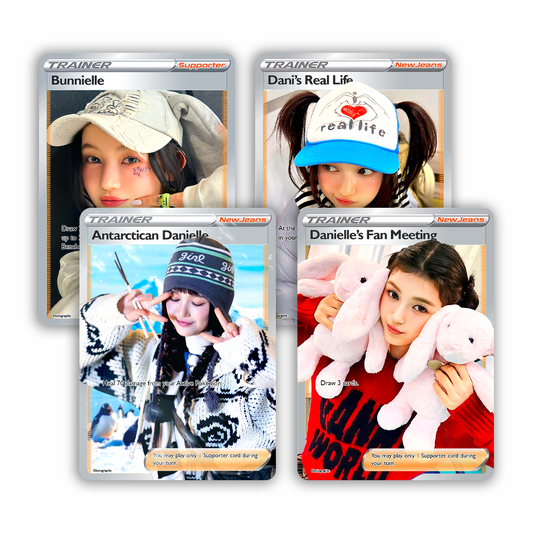 NewJeans Danielle Trainer Holographic Cards