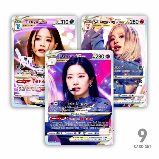 Twice VSTAR Holographic Cards