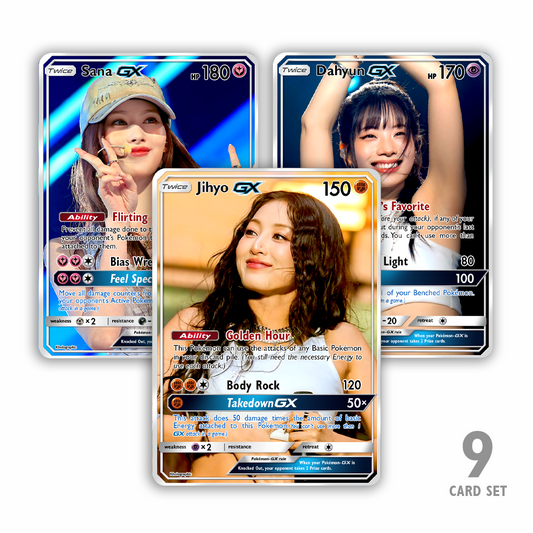 Twice GX Holographic Cards