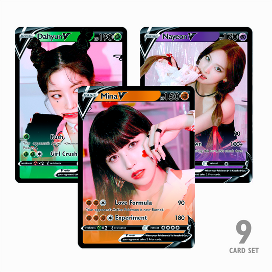 Twice V Formula of Love Holographic Cards