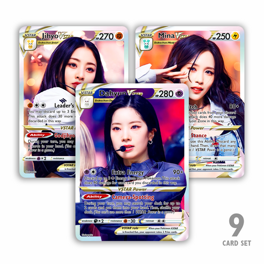 Twice VSTAR Holographic Cards