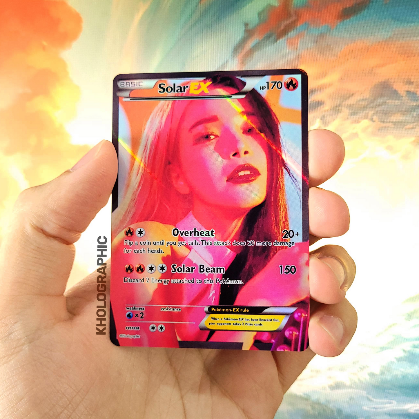 Mamamoo EX Holographic Cards