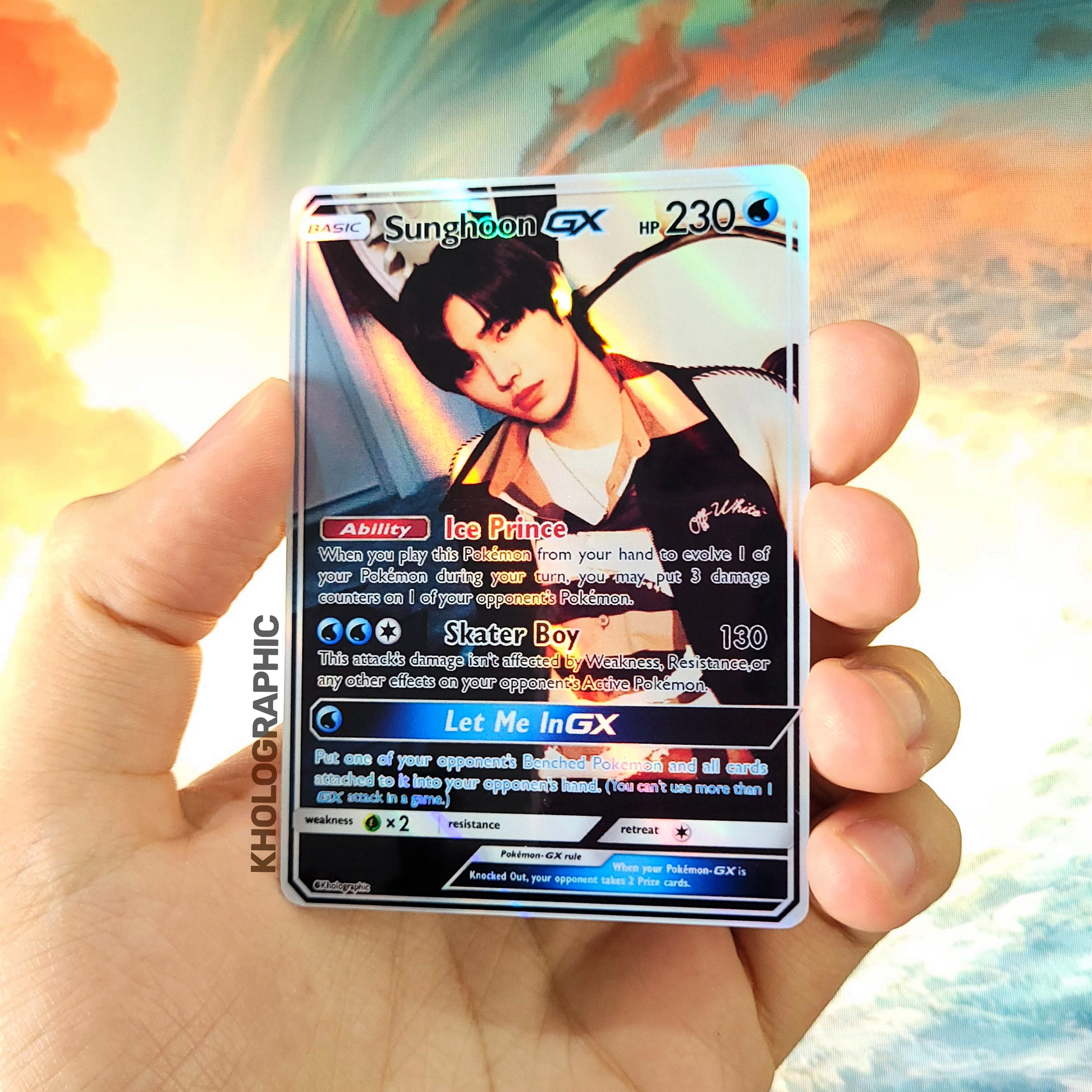 Enhypen GX Holographic Cards Kholographic Enhypen GX Holographic Cards Kholographic