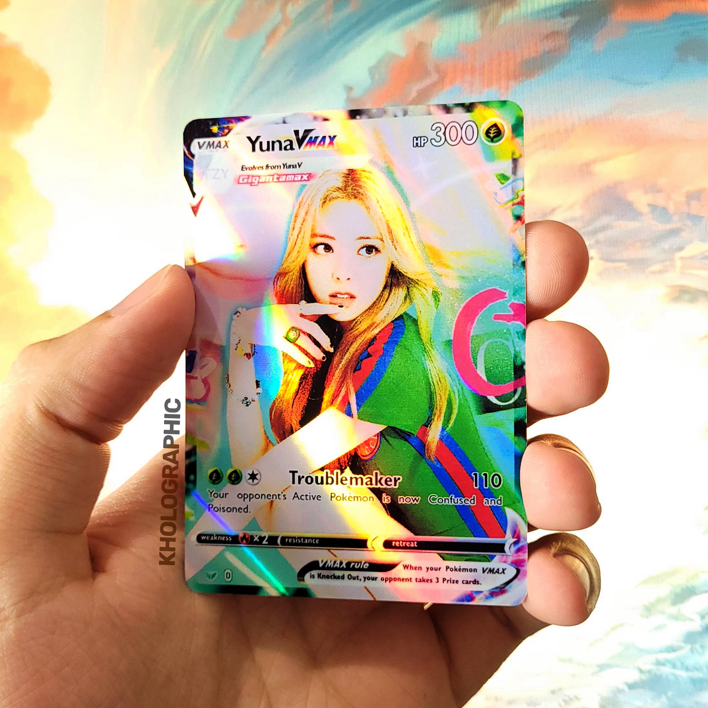 ITZY VMAX Holographic Cards