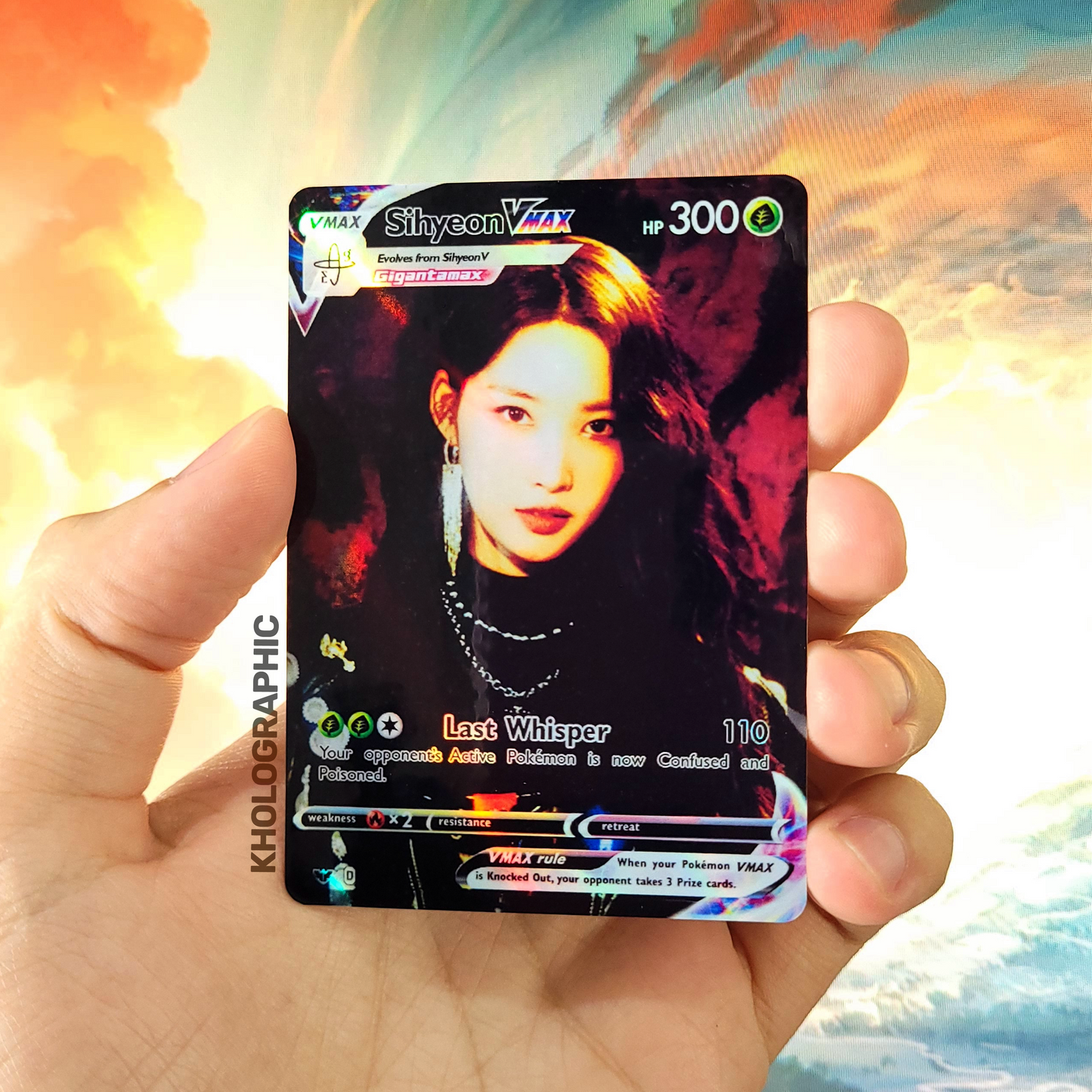 Everglow VMAX Holographic Cards