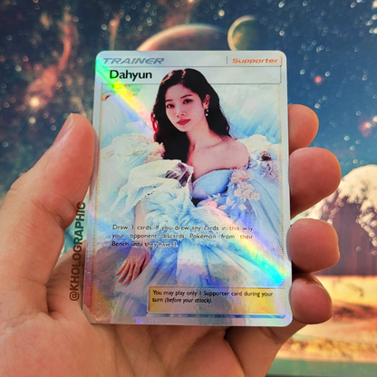 Twice Dahyun Trainer Holographic Cards