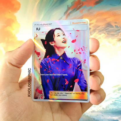 IU Trainer Holographic Cards