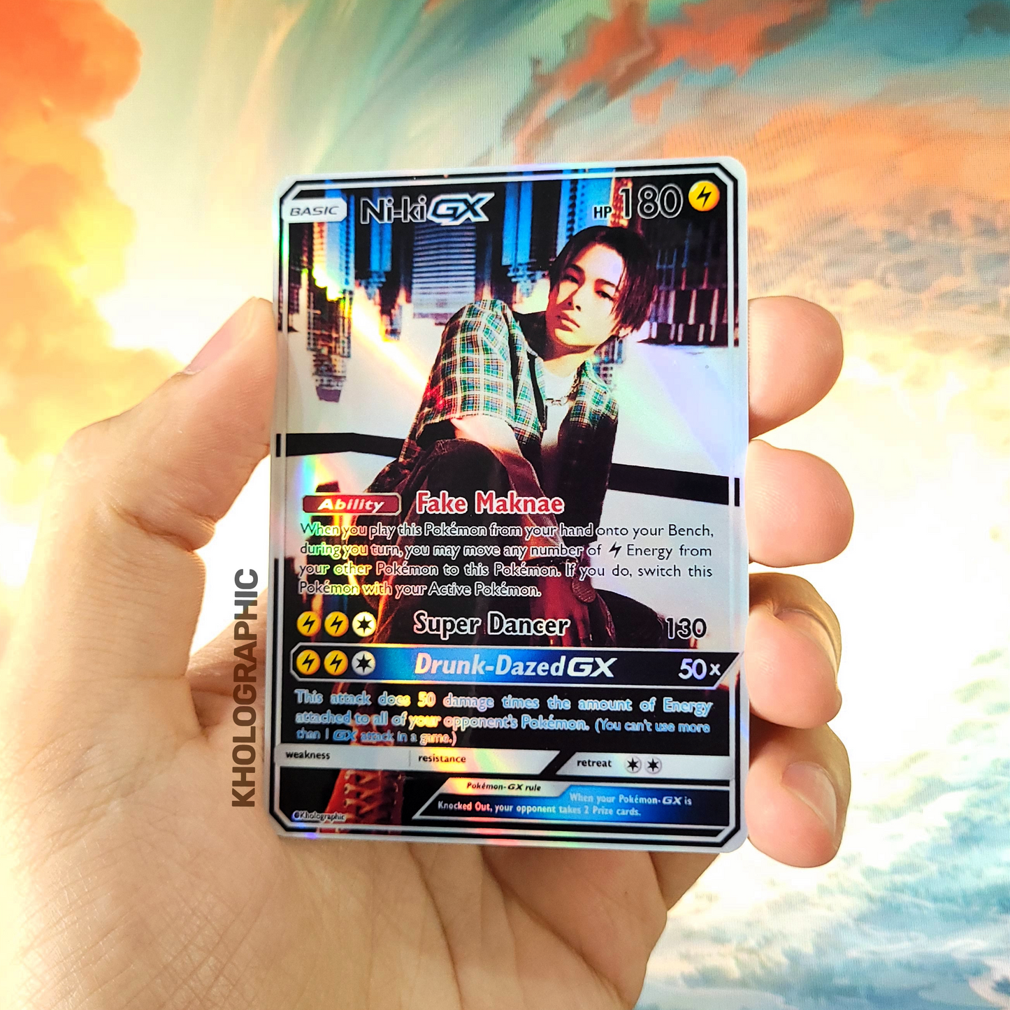 Enhypen GX Holographic Cards