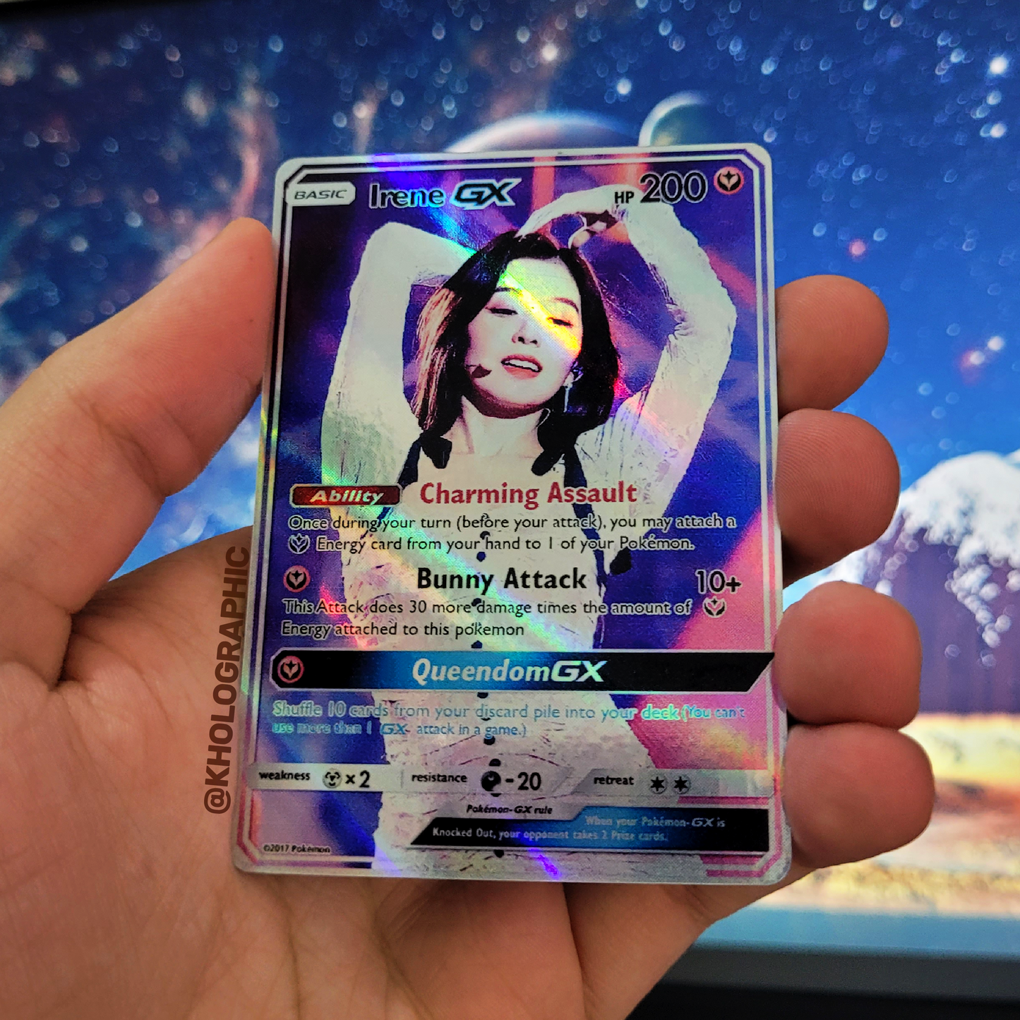 Red Velvet GX Stage Holographic Cards