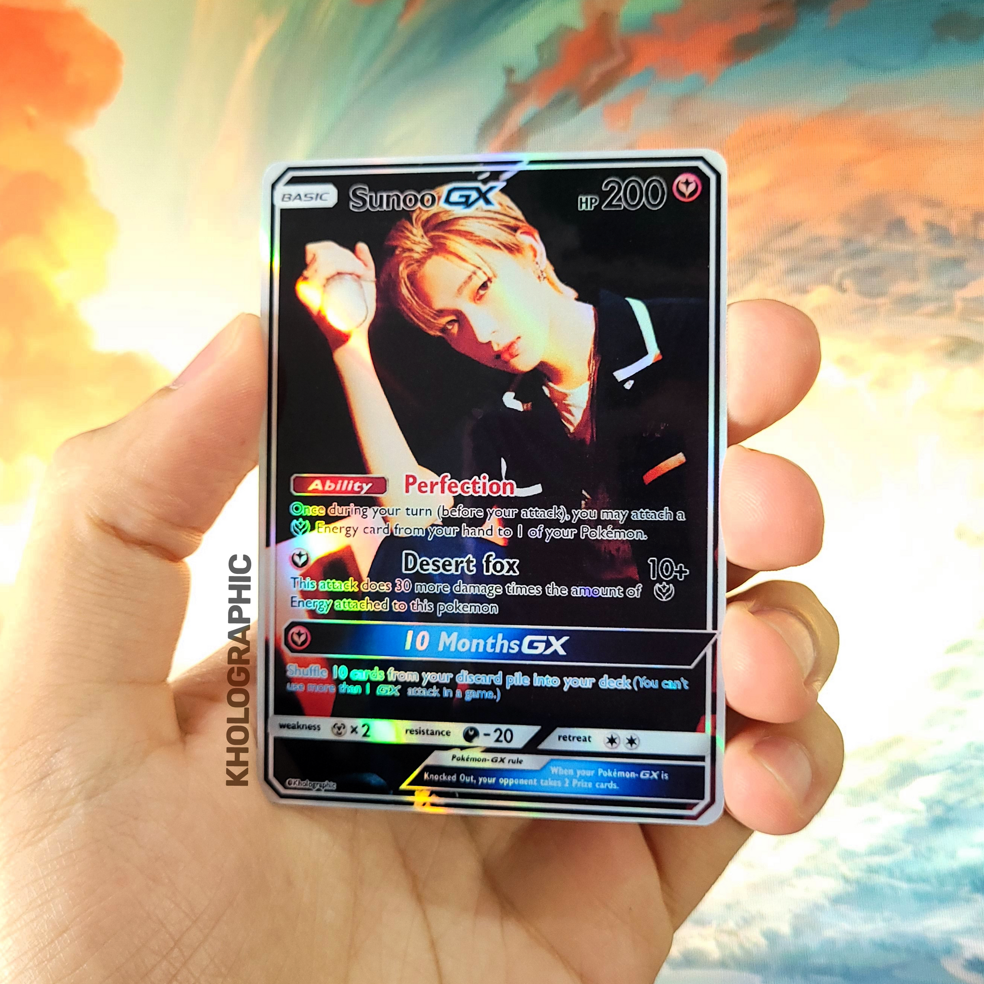 Enhypen GX Holographic Cards Kholographic Enhypen GX Holographic Cards Kholographic