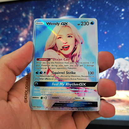 Red Velvet GX Stage Holographic Cards