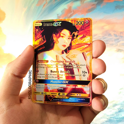 Red Velvet GX Gold Holographic Cards