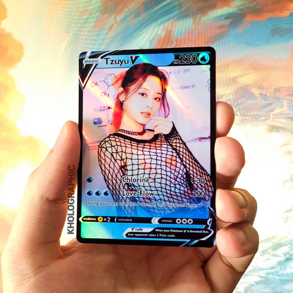 Twice V Formula of Love Holographic Cards
