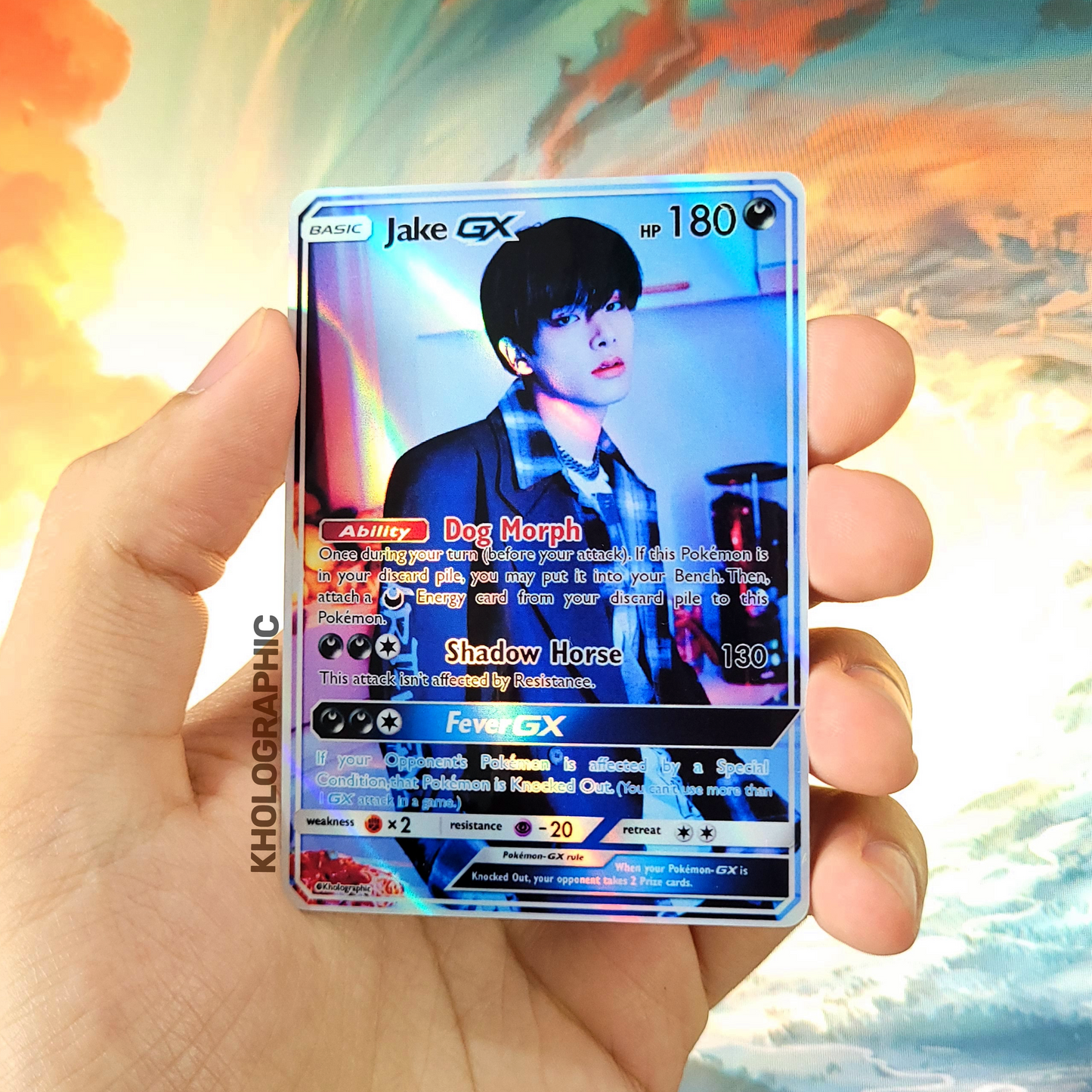Enhypen GX Holographic Cards