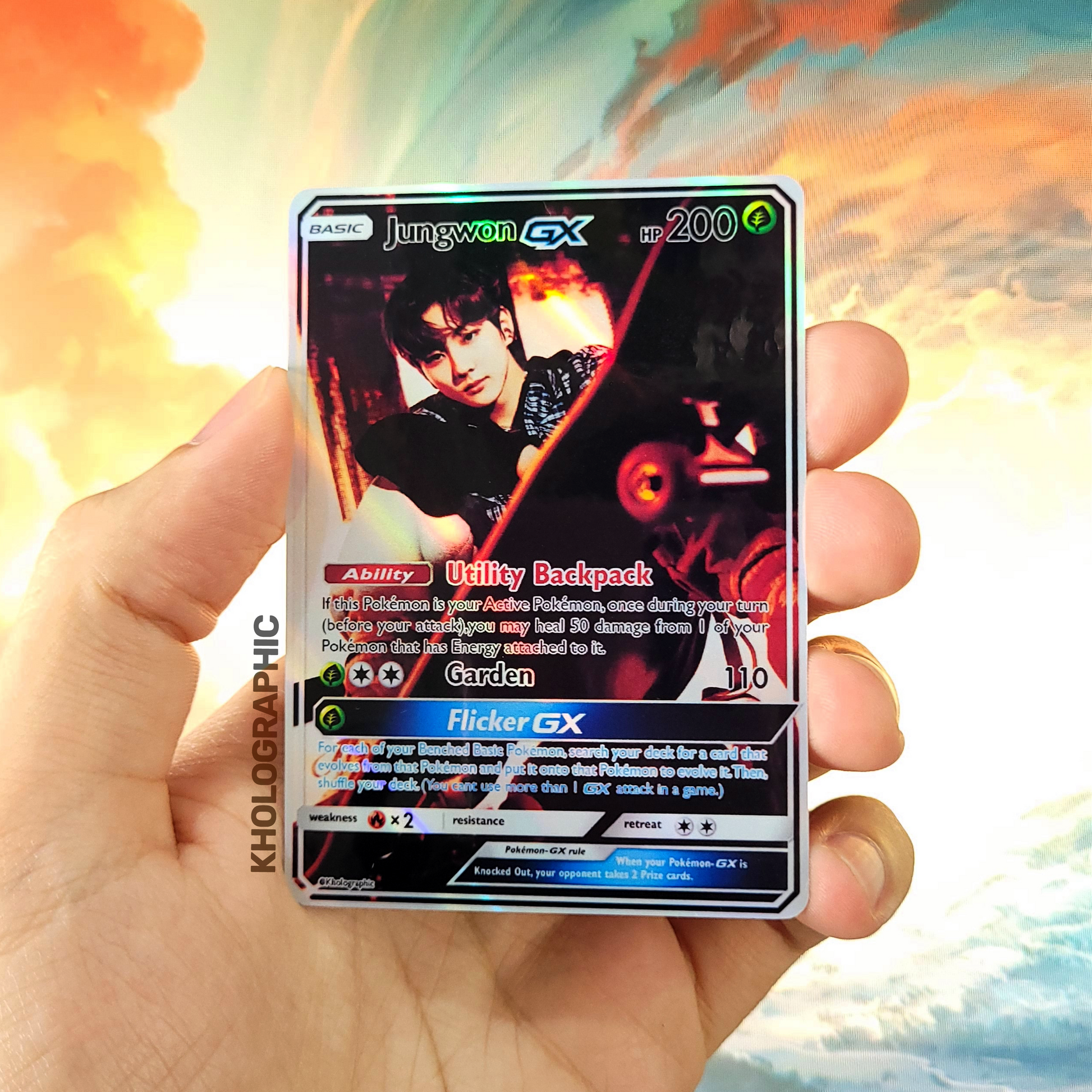 Enhypen GX Holographic Cards Kholographic Enhypen GX Holographic Cards Kholographic