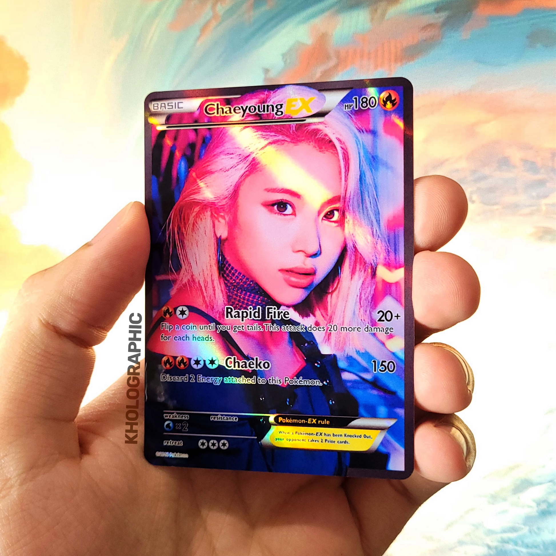 kpop pokemon cards Twice EX Holographic Cards – Kholographic