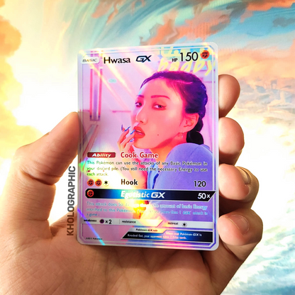 Mamamoo GX Holographic Cards