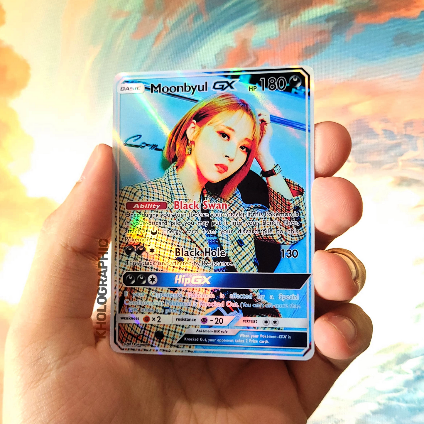 Mamamoo GX Holographic Cards