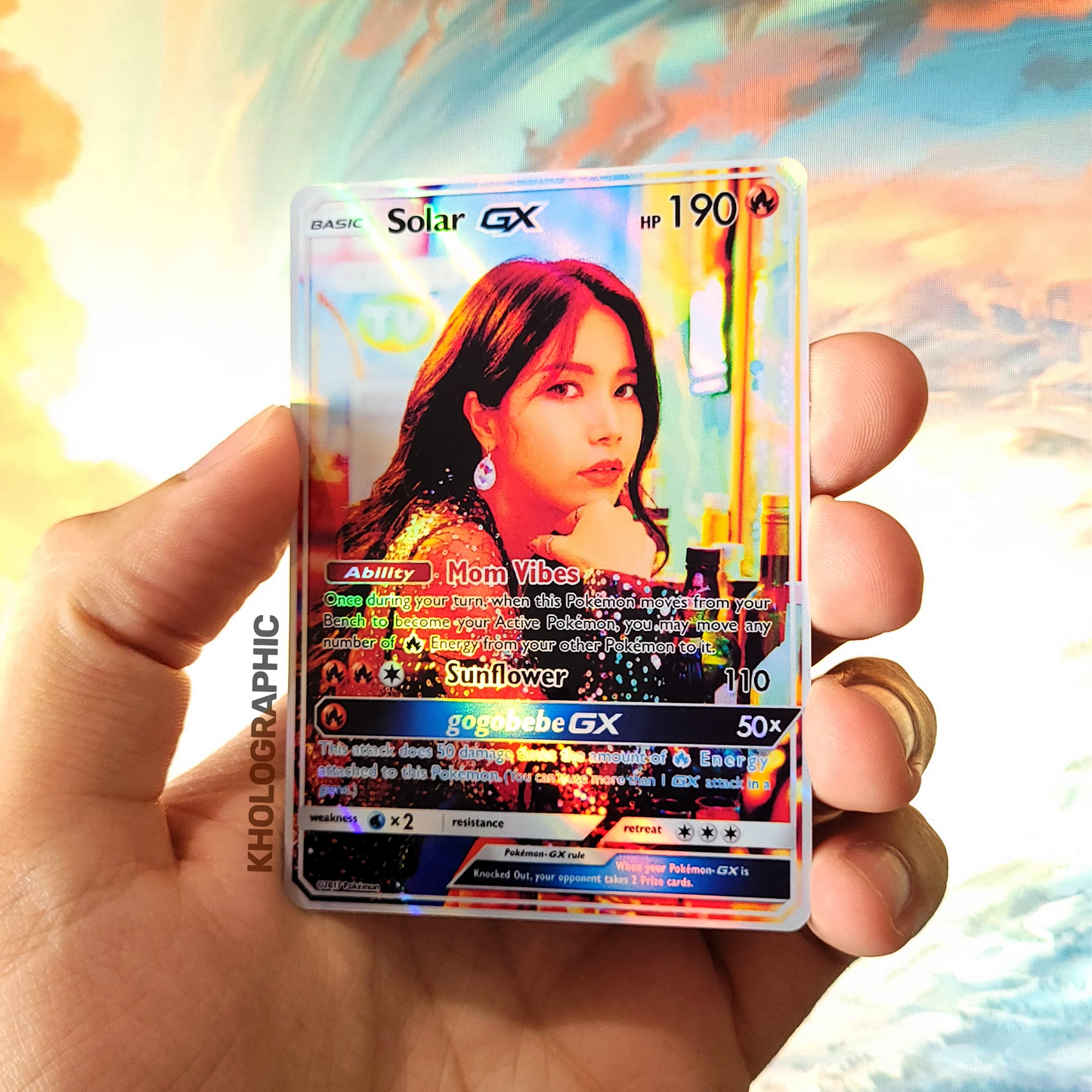 Mamamoo GX Holographic Cards