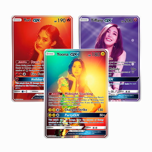 SNSD Girls Generation GX Holographic Cards