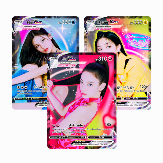ITZY VMAX Holographic Cards